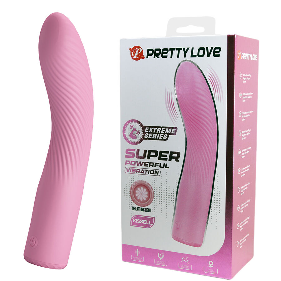 PRETTY LOVE - KISELL VIBRATORE ROSA PER PUNTO G PRETTY LOVE - KISELL VIBRATORE ROSA PER PUNTO G