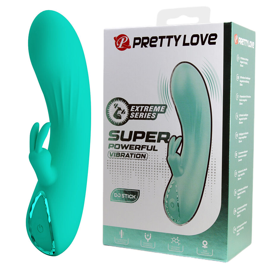 PRETTY LOVE - DJ STICK VIBRATORE PUNTO G TURCHESE PRETTY LOVE - DJ STICK VIBRATORE PUNTO G TURCHESE