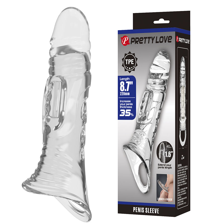PRETTY LOVE - COPERTURA TRASPARENTE PER PENE PRETTY LOVE - COPERTURA TRASPARENTE PER PENE
