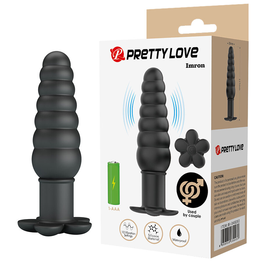 PRETTY LOVE - IMRON PLUG ANALE VIBRANTE PRETTY LOVE - IMRON PLUG ANALE VIBRANTE