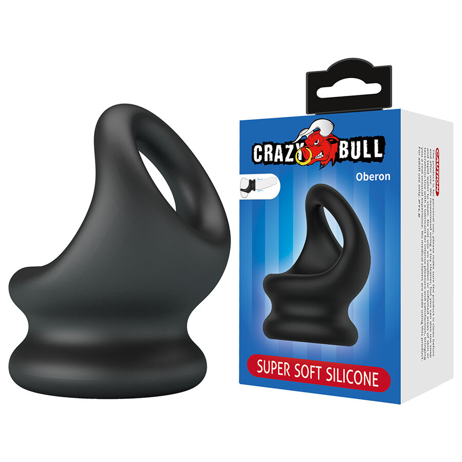 CRAZY BULL - OBERON ANELLO DI SOSTEGNO PER PENE E TESTICOLI CRAZY BULL - OBERON ANELLO DI SOSTEGNO PER PENE E TESTICOLI