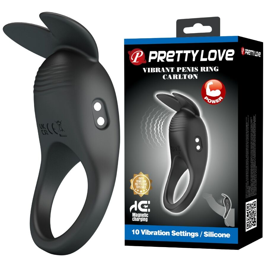 PRETTY LOVE - CARLTON ANELLO PER PENE CON STIMOLATORE CLITORIDEO PRETTY LOVE - CARLTON ANELLO PER PENE CON STIMOLATORE CLITORIDEO