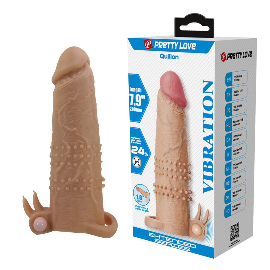 PRETTY LOVE - QUILLON GUAINA PER PENE CON STIMOLATORE CLITORIDEO E VIBRAZIONE PRETTY LOVE - QUILLON GUAINA PER PENE CON STIMOLATORE CLITORIDEO E VIBRAZIONE