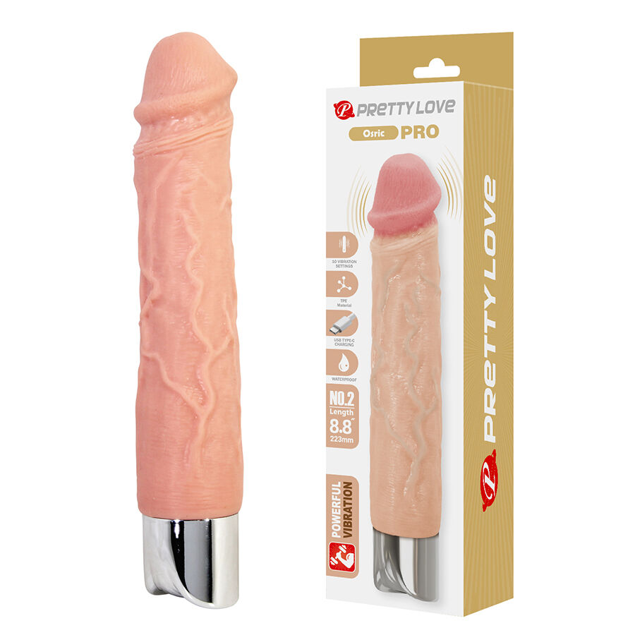 PRETTY LOVE - OSRIC PRO VIBRATORE REALISTICO FLESSIBILE PRETTY LOVE - OSRIC PRO VIBRATORE REALISTICO FLESSIBILE