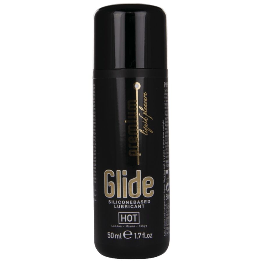 HOT - LUBRIFICANTE A BASE DI SILICONE PREMIUM SILICONE GLIDE 50 ML HOT - LUBRIFICANTE A BASE DI SILICONE PREMIUM SILICONE GLIDE 50 ML