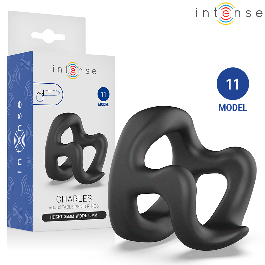 INTENSE - CHARLES ANELLO PER PENE REGOLABILE MODELLO 11 INTENSE - CHARLES ANELLO PER PENE REGOLABILE MODELLO 11