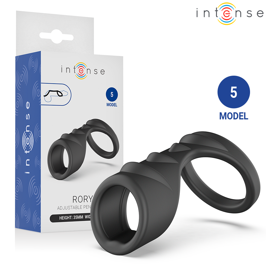 INTENSE - RORY ANELLO PER PENE REGOLABILE MODELLO 5 INTENSE - RORY ANELLO PER PENE REGOLABILE MODELLO 5