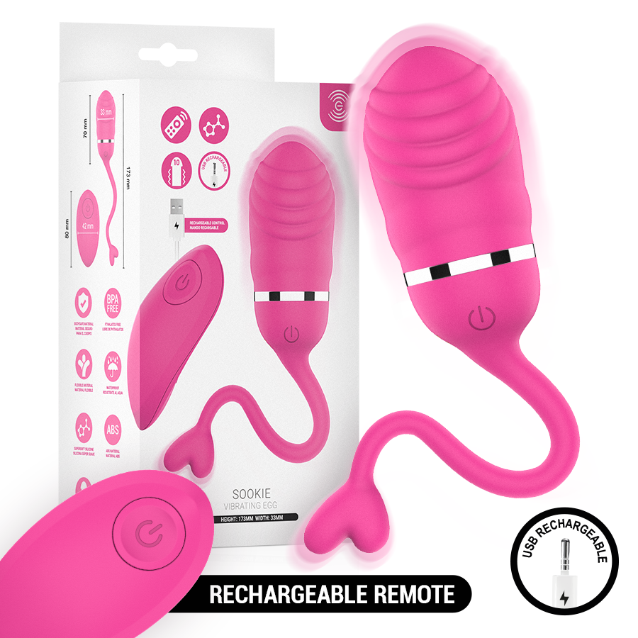 INTENSE - SOOKIE UOVO VIBRANTE CON TELECOMANDO ROSA INTENSE - SOOKIE UOVO VIBRANTE CON TELECOMANDO ROSA