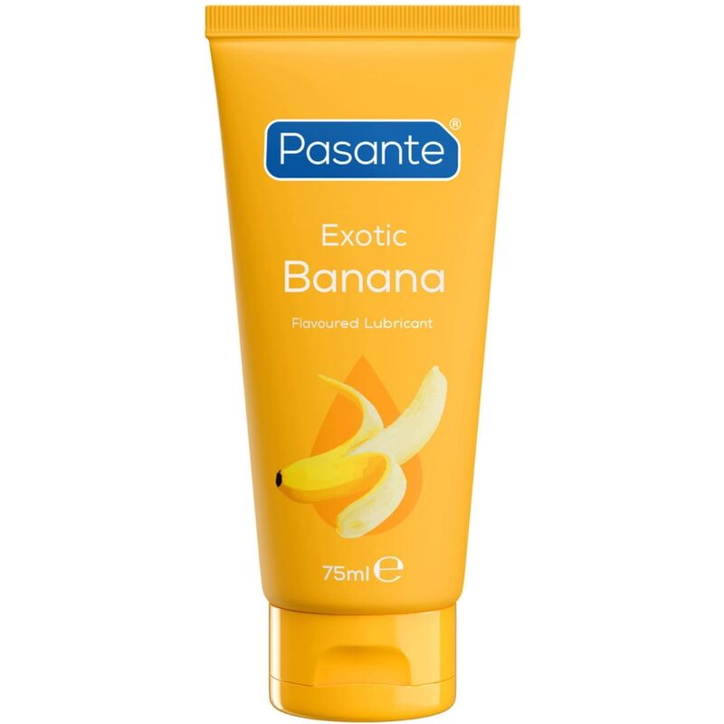 PASANTE - LUBRIFICANTE A BASE D'ACQUA AL GUSTO DI BANANA 75 ML PASANTE - LUBRIFICANTE A BASE D'ACQUA AL GUSTO DI BANANA 75 ML