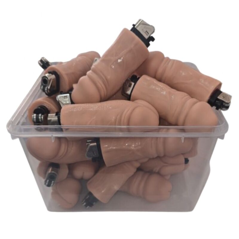 DIABLO PICANTE - BARATTOLO DA 30 ACCENDINI A FORMA DI PENE DIABLO PICANTE - BARATTOLO DA 30 ACCENDINI A FORMA DI PENE