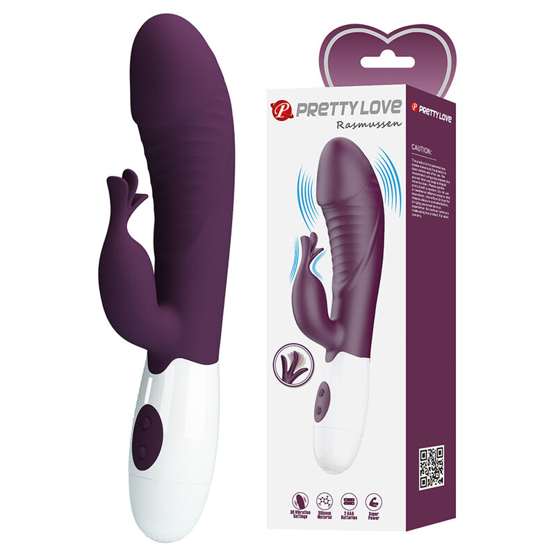 PRETTY LOVE - VIBRATORE A CONIGLIO ROGUE MUSE 30 FUNZIONI VIOLA PRETTY LOVE - VIBRATORE A CONIGLIO ROGUE MUSE 30 FUNZIONI VIOLA