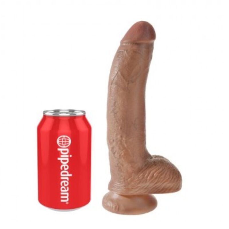 KING COCK - DILDO REALISTICO CON TESTICOLI 22,8 CM KING COCK - DILDO REALISTICO CON TESTICOLI 22,8 CM