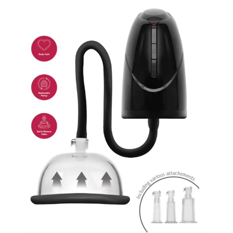 SHE.E.O - POMPA A VUOTO AUTOMATICA PER VAGINA E CLITORIDE NERA SHE.E.O - POMPA A VUOTO AUTOMATICA PER VAGINA E CLITORIDE NERA