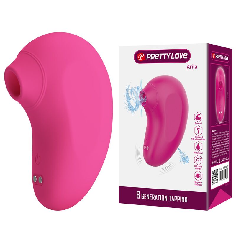 PRETTY LOVE - ARILA STIMOLATORE CLITORIDEO RICARICABILE CON VIBRAZIONE ROSA PRETTY LOVE - ARILA STIMOLATORE CLITORIDEO RICARICABILE CON VIBRAZIONE ROSA