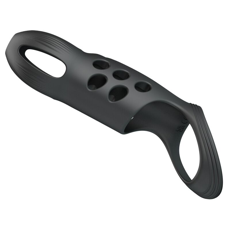 PRETTY LOVE - ANELLO PER PENE VIBRANTE RICARICABILE CRAIG NERO PRETTY LOVE - ANELLO PER PENE VIBRANTE RICARICABILE CRAIG NERO
