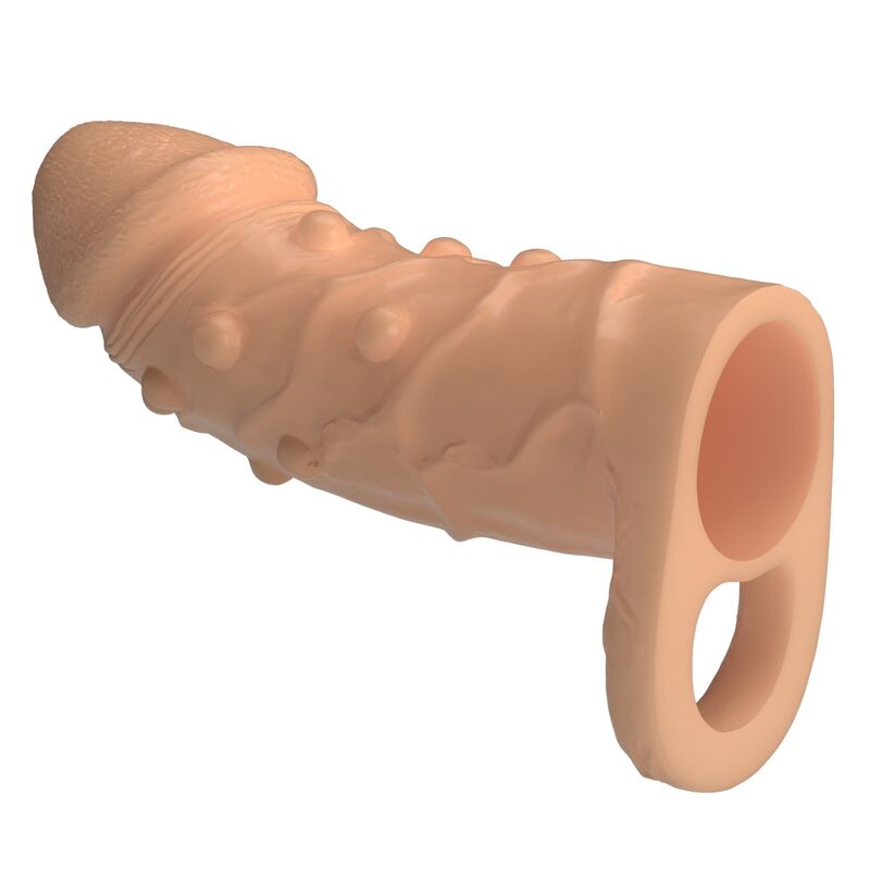 PRETTY LOVE - MANICOTTO DI ESTENSIONE DEL PENE DORT 14 CM Ø 4 CM NATURALE PRETTY LOVE - MANICOTTO DI ESTENSIONE DEL PENE DORT 14 CM Ø 4 CM NATURALE