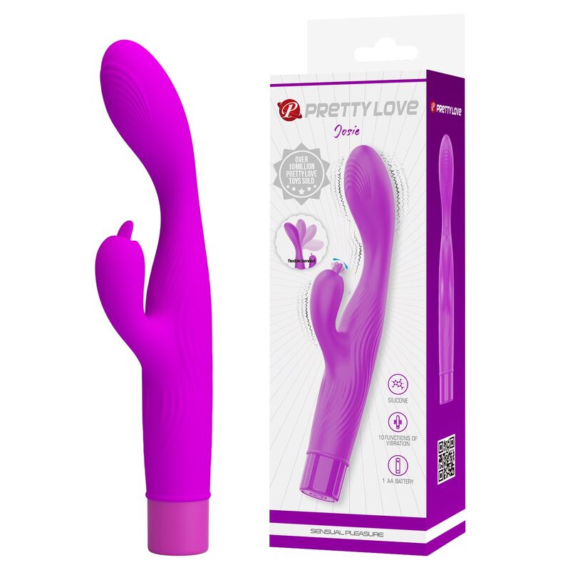 PRETTY LOVE - JENE VIBRATORE A DOPPIA STIMOLAZIONE DEL PUNTO G E DEL CLITORIDE, VIOLA PRETTY LOVE - JENE VIBRATORE A DOPPIA STIMOLAZIONE DEL PUNTO G E DEL CLITORIDE, VIOLA