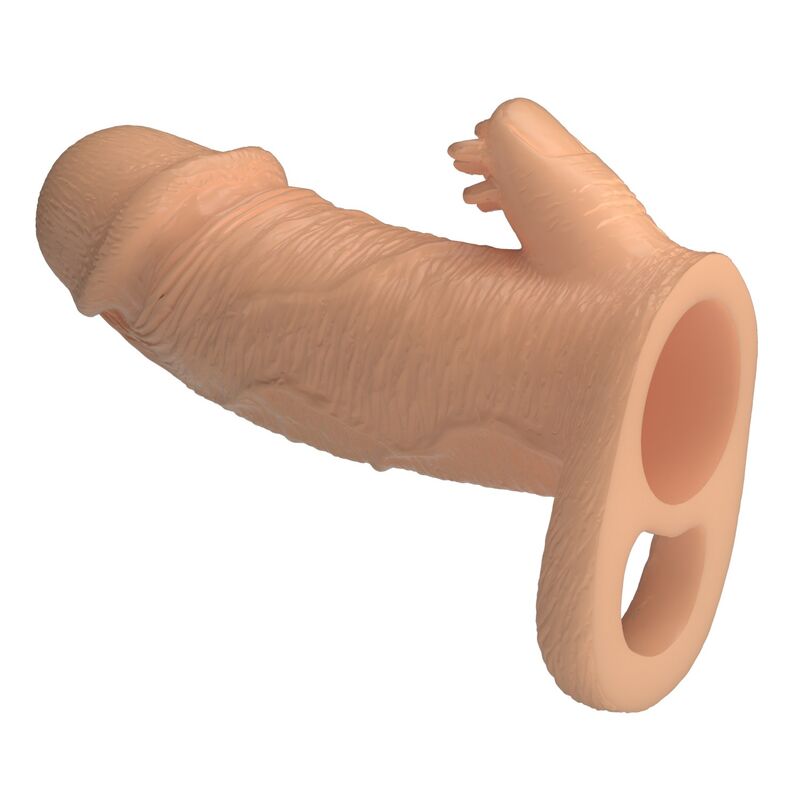 PRETTY LOVE - MANICOTTO DI ESTENSIONE DEL PENE RODERICO 13 CM Ø 3,8 CM NATURALE PRETTY LOVE - MANICOTTO DI ESTENSIONE DEL PENE RODERICO 13 CM Ø 3,8 CM NATURALE