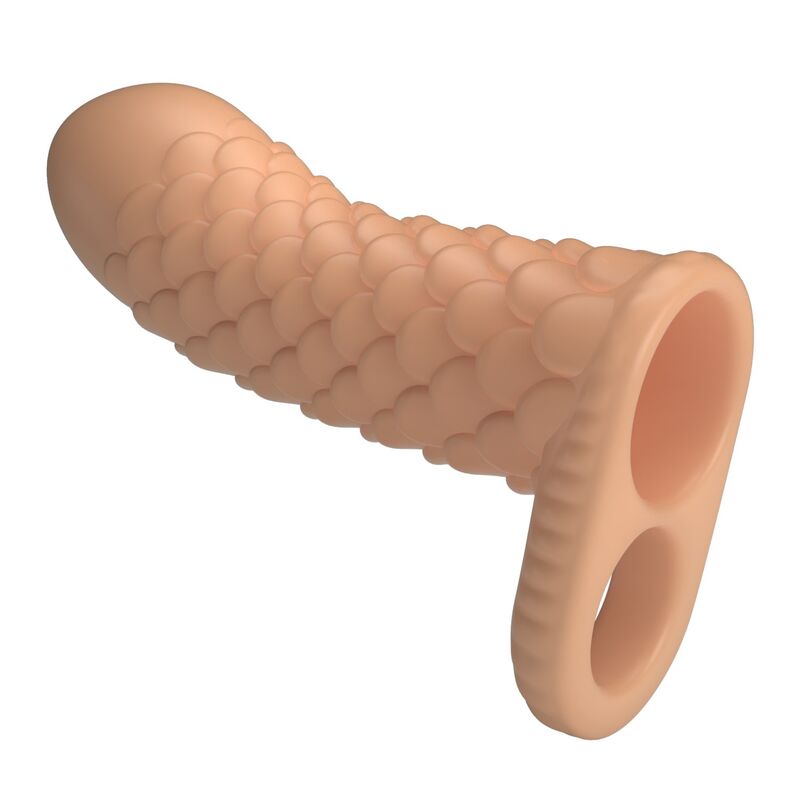 PRETTY LOVE - MANICOTTO DI ESTENSIONE DEL PENE NESMITH 13 CM Ø 3,8 CM NATURALE PRETTY LOVE - MANICOTTO DI ESTENSIONE DEL PENE NESMITH 13 CM Ø 3,8 CM NATURALE
