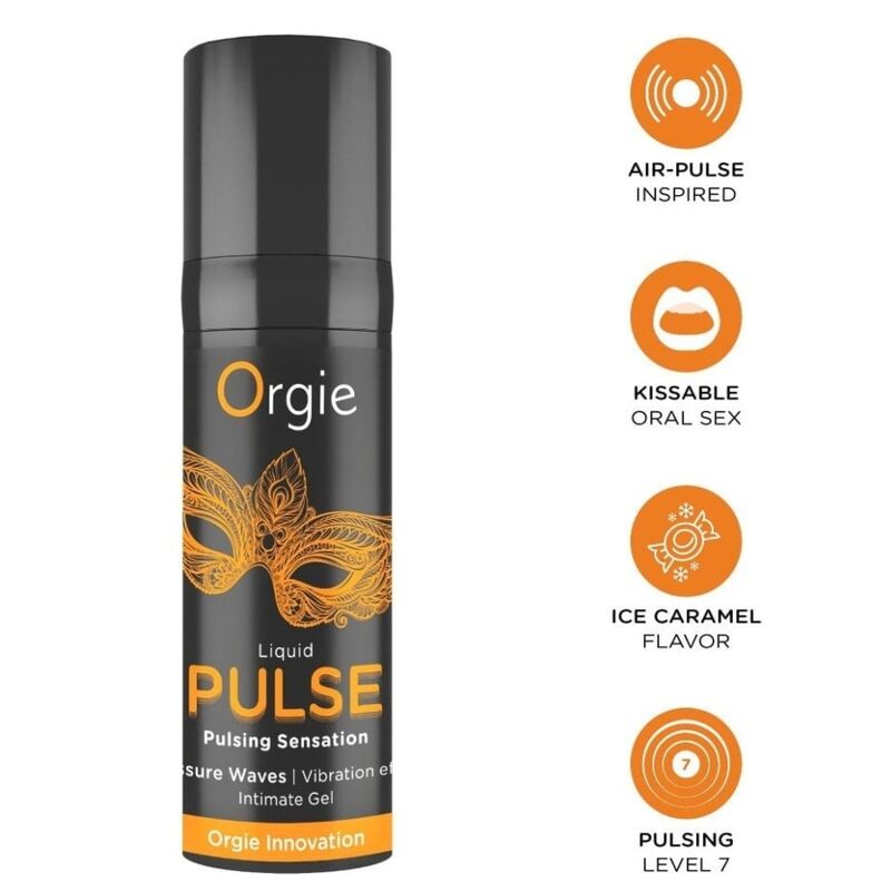 ORGIE - GEL INTIMO PULSANTE E BACIABILE 15 ML ORGIE - GEL INTIMO PULSANTE E BACIABILE 15 ML