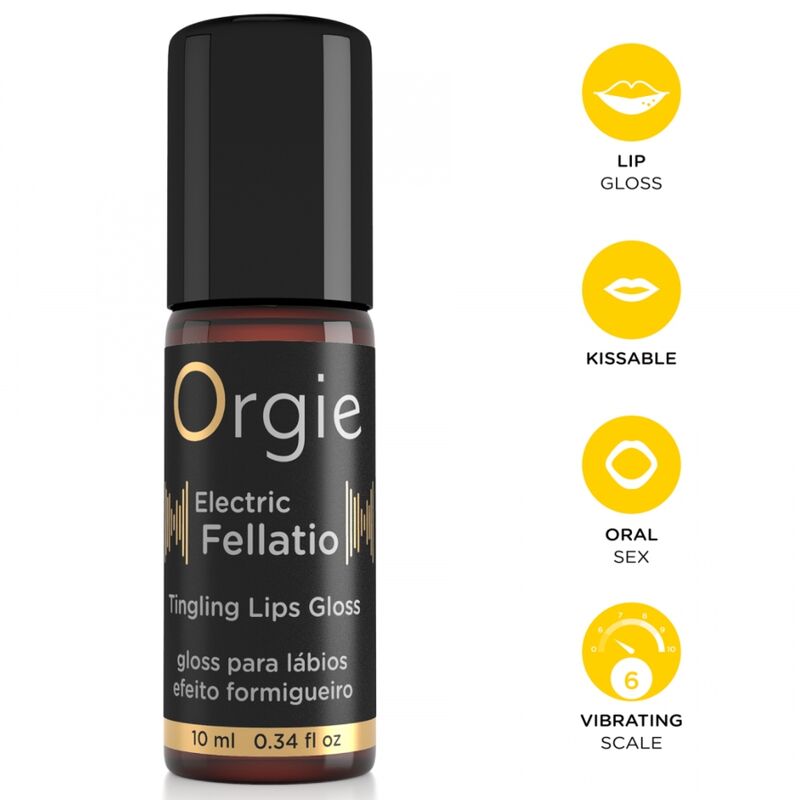 ORGIE - LUCIDALABBRA VIBRANTE E EFFETTO FORMICOLANTE CON FELLATIO ELETTRICA 10 ML ORGIE - LUCIDALABBRA VIBRANTE E EFFETTO FORMICOLANTE CON FELLATIO ELETTRICA 10 ML