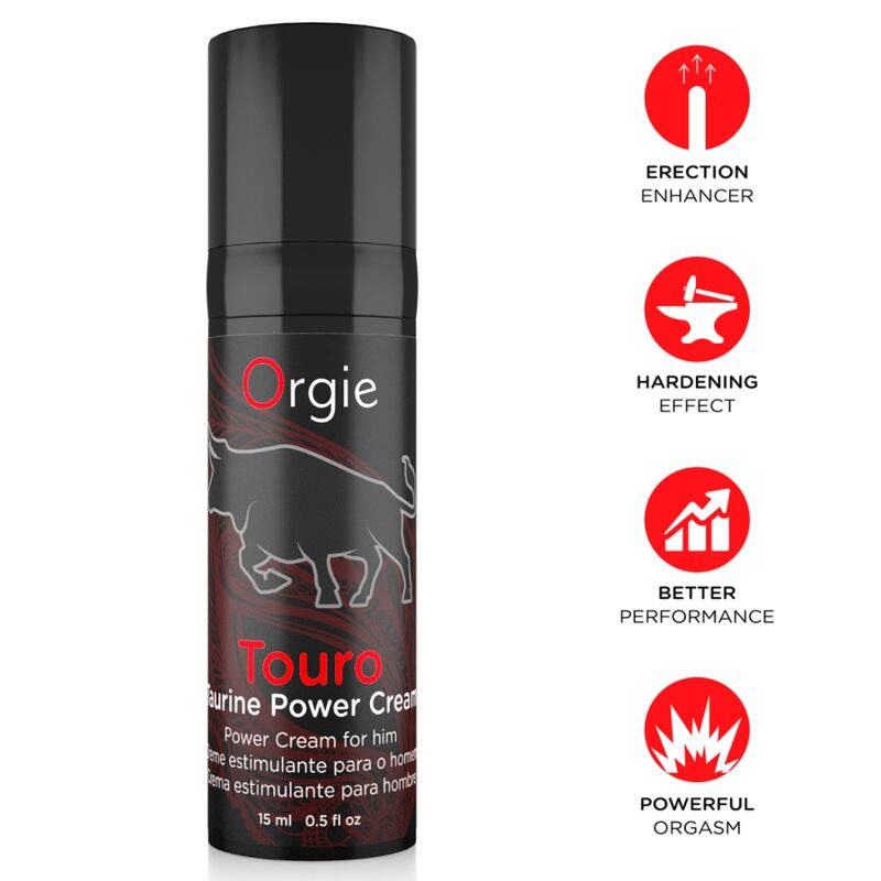 ORGIE - CREMA PER L'EREZIONE TOURO 15 ML ORGIE - CREMA PER L'EREZIONE TOURO 15 ML