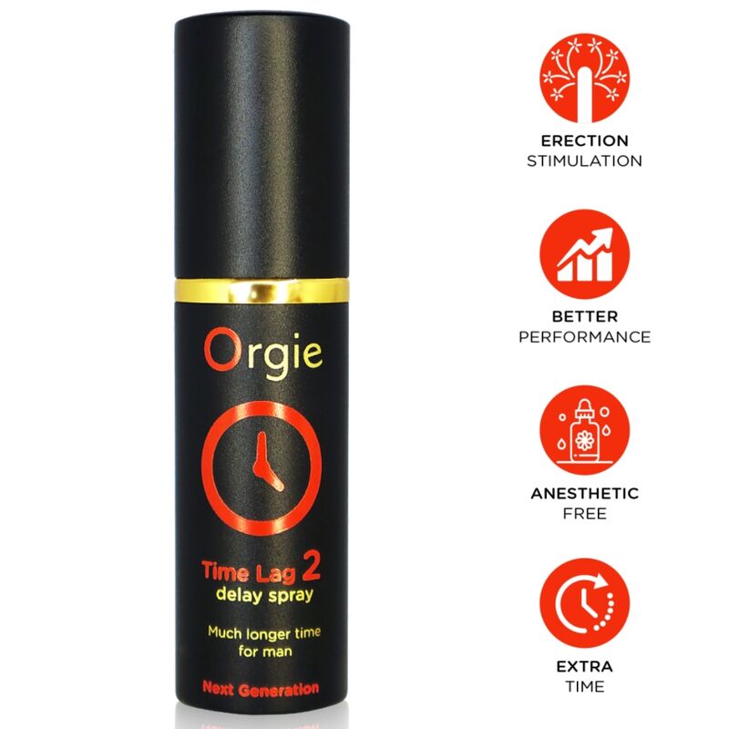 ORGIE - TIME LAG 2 RITARDO SPRAY ANESTETICO GRATUITO 10 ML ORGIE - TIME LAG 2 RITARDO SPRAY ANESTETICO GRATUITO 10 ML