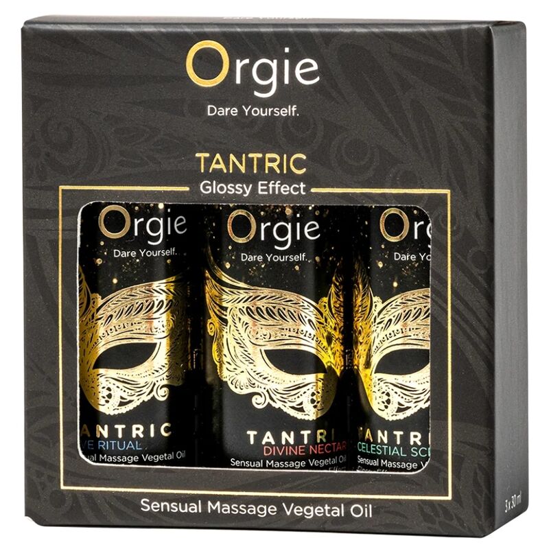 ORGIE - COLLEZIONE TANTRICA MINI FORMATO OLI DA MASSAGGIO SENSUALI 3 X 30 ML ORGIE - COLLEZIONE TANTRICA MINI FORMATO OLI DA MASSAGGIO SENSUALI 3 X 30 ML