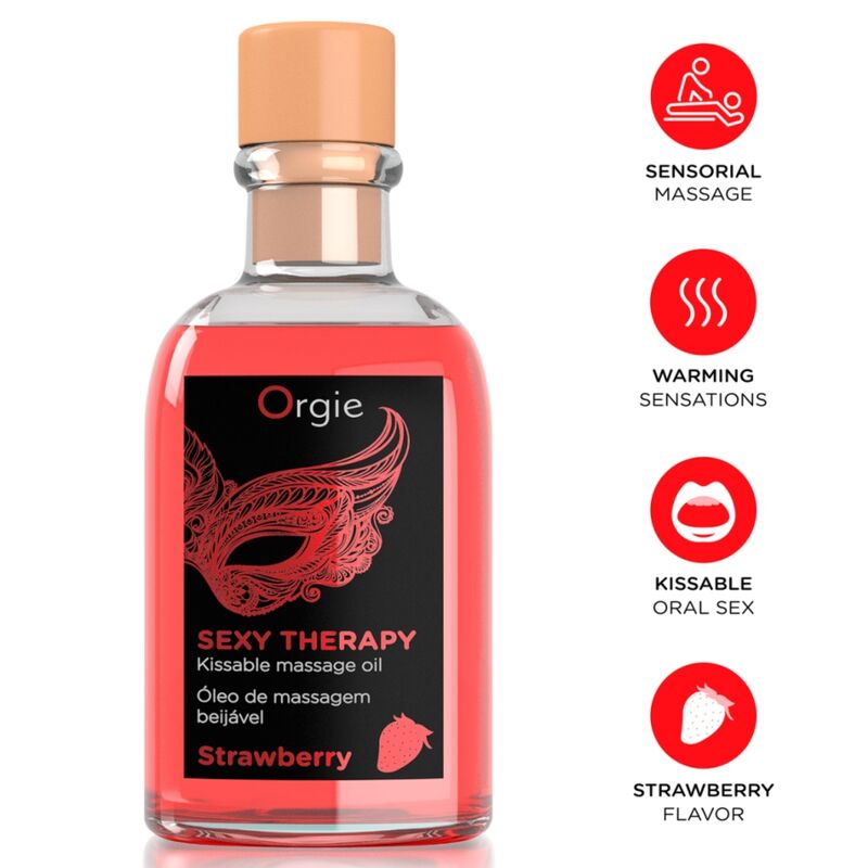 ORGIE - MASSAGGIO LABBRA SET MASSAGGIO KISSABLE ALLA FRAGOLA 100 ML ORGIE - MASSAGGIO LABBRA SET MASSAGGIO KISSABLE ALLA FRAGOLA 100 ML