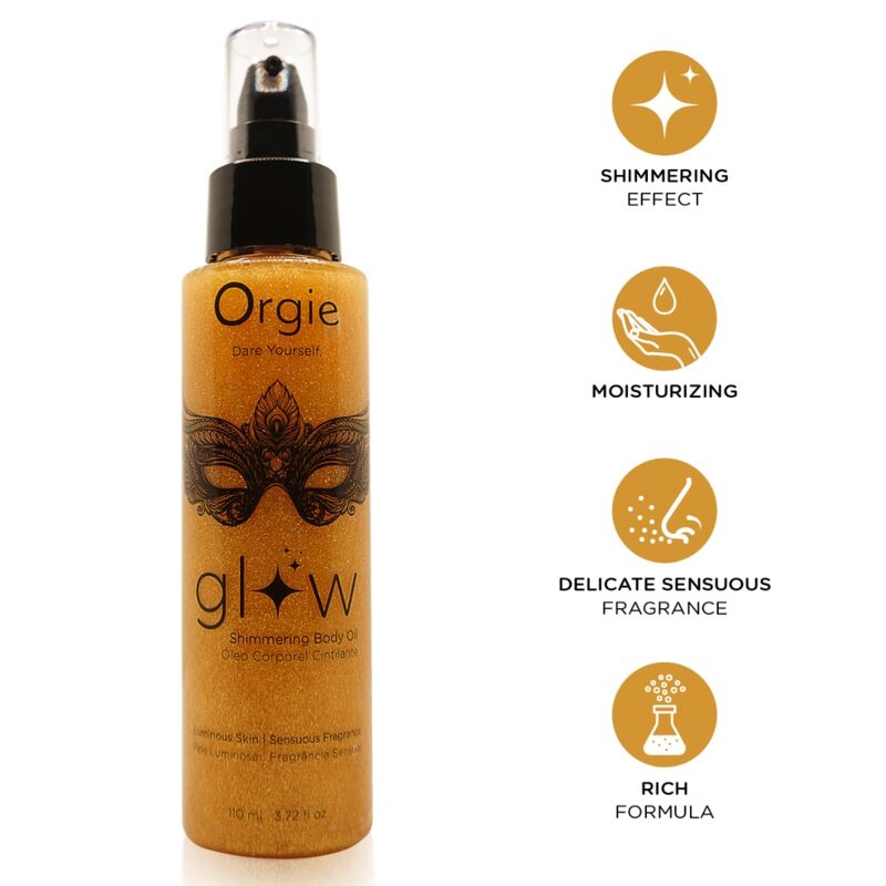 ORGIE - OLIO CORPO LUMINOSO GLOW 110 ML ORGIE - OLIO CORPO LUMINOSO GLOW 110 ML
