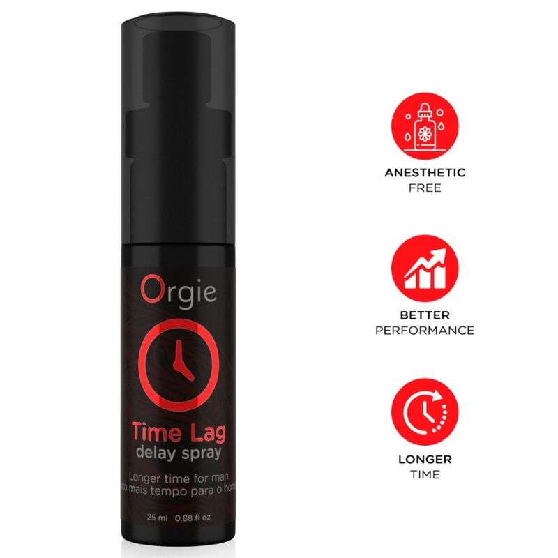 ORGIE - SPRAY A RITARDO TIME LAG ANESTETICO GRATUITO 25 ML ORGIE - SPRAY A RITARDO TIME LAG ANESTETICO GRATUITO 25 ML