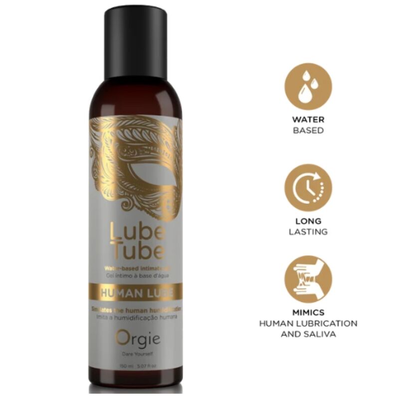 ORGIE - TUBO LUBRIFICANTE UMANO GEL INTIMO A BASE DE ACQUA 150 ML ORGIE - TUBO LUBRIFICANTE UMANO GEL INTIMO A BASE DE ACQUA 150 ML