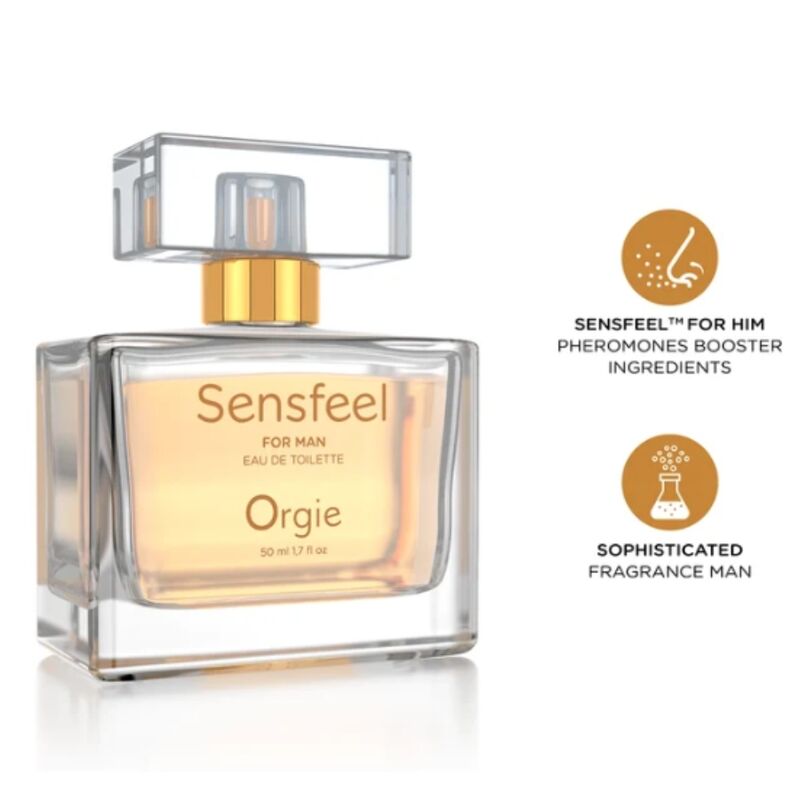 ORGIE - SENSFEEL FOR MAN BOOSTER AI FEROMONI EAU DE TOILETTE 50 ML ORGIE - SENSFEEL FOR MAN BOOSTER AI FEROMONI EAU DE TOILETTE 50 ML