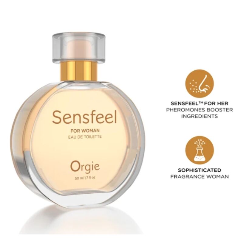 ORGIE - SENSFEEL FOR WOMAN BOOSTER AI FEROMONI EAU DE TOILETTE 50 ML ORGIE - SENSFEEL FOR WOMAN BOOSTER AI FEROMONI EAU DE TOILETTE 50 ML