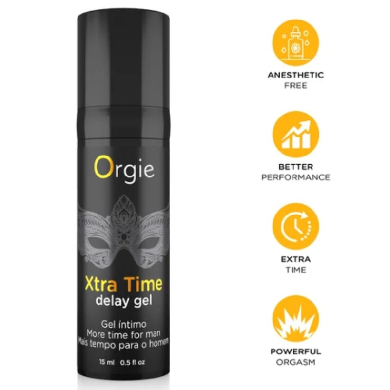 ORGIE - GEL ANNUSANTE A RITARDO EXTRA 15 ML ORGIE - GEL ANNUSANTE A RITARDO EXTRA 15 ML