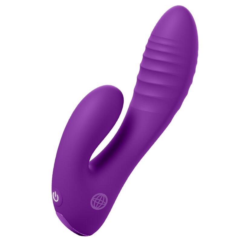 FANTASY FOR HER - VIBRATORE DOPPIO PUNTO PER L'AMANTE SEGRETO, CLITORIDE RICARICABILE, VIOLA FANTASY FOR HER - VIBRATORE DOPPIO PUNTO PER L'AMANTE SEGRETO, CLITORIDE RICARICABILE, VIOLA