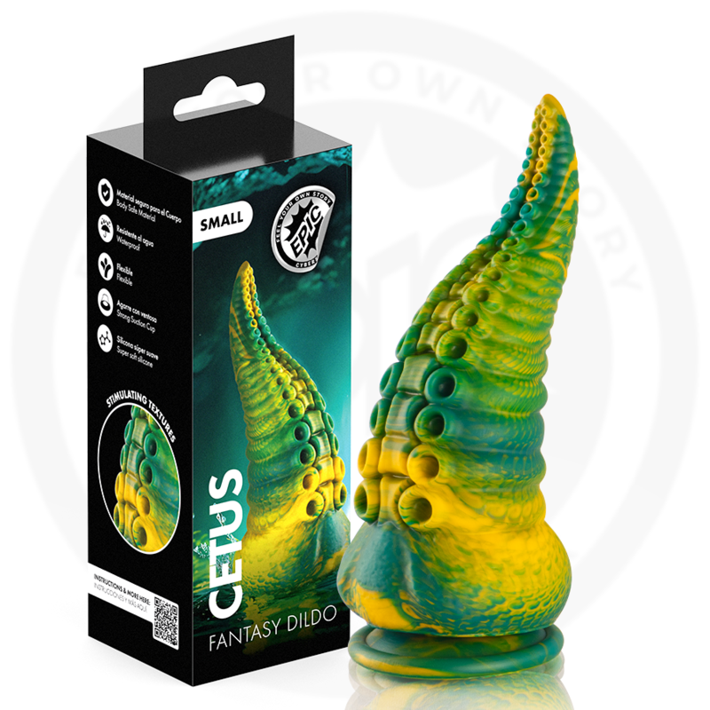 EPIC - CETUS DILDO TENTACOLO VERDE PICCOLO EPIC - CETUS DILDO TENTACOLO VERDE PICCOLO