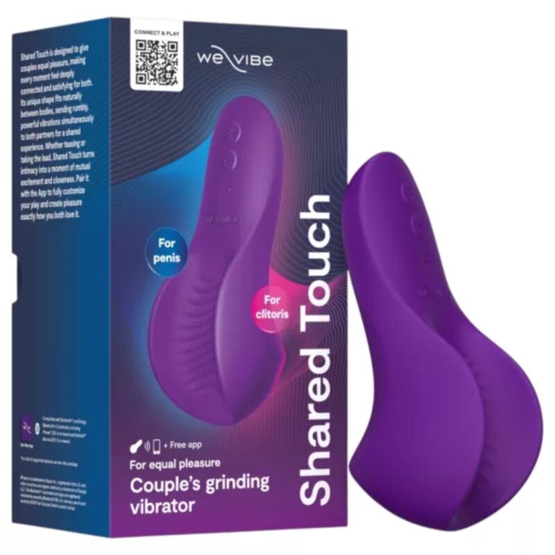 WE-VIBE - VIBRATORE PER COPPIE A DOPPIA FACCIA CONDIVISA, COLORE VIOLA WE-VIBE - VIBRATORE PER COPPIE A DOPPIA FACCIA CONDIVISA, COLORE VIOLA