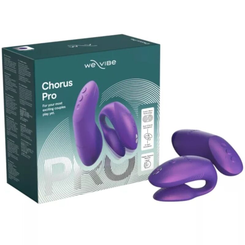 WE-VIBE - VIBRATORE PER COPPIE CHORUS PRO PREMIUM VIOLA COSMICO WE-VIBE - VIBRATORE PER COPPIE CHORUS PRO PREMIUM VIOLA COSMICO