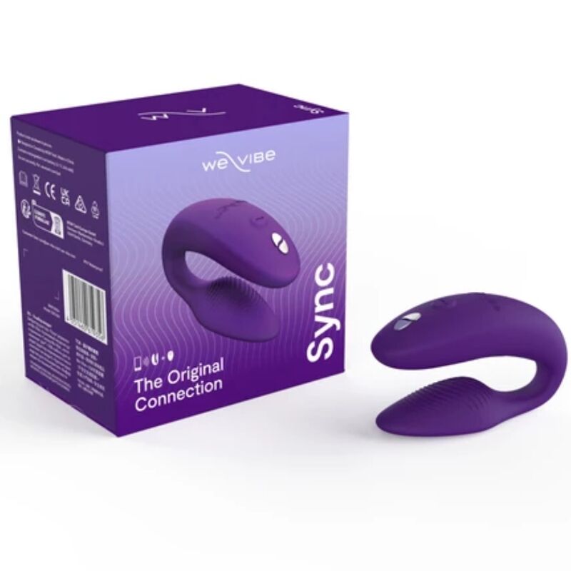 WE-VIBE - VIBRATORE PER COPPIE REGOLABILE SYNC 2 VIOLA WE-VIBE - VIBRATORE PER COPPIE REGOLABILE SYNC 2 VIOLA