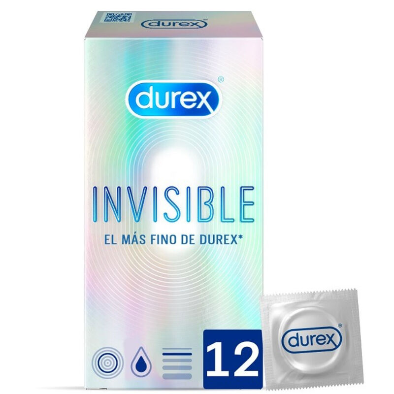 DUREX - INVISIBILE EXTRA SOTTILE 12 UNITÀ