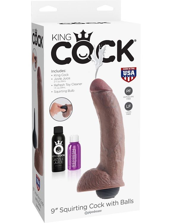 KING COCK SQUIRTING MARRONE 9