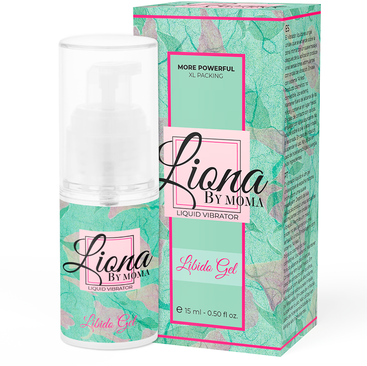 LIONA BY MOMA - VIBRATORE LIQUIDO LIBIDO GEL 15 ML