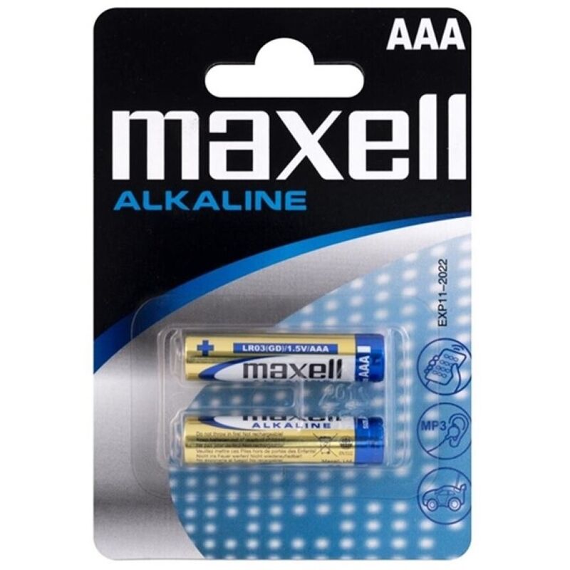 MAXELL - BATTERIA ALCALINA MAXELL AAA LR03 BLISTER * 2