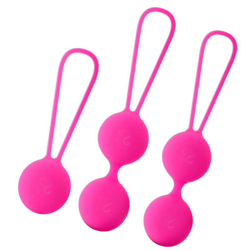 MORESSA - SET OSIAN PREMIUM SILICONE ROSA (Osian One - 51 g  Osian Two - 101 g  Osian Three 85 g)