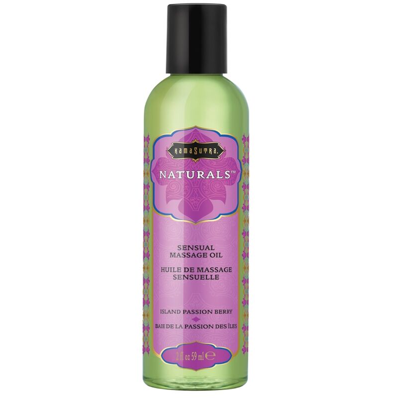 KAMASUTRA ISLAND PASSION BERRY OLIO DA MASSAGGIO NATURALE 59 ML