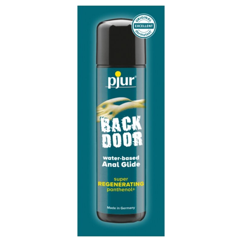 PJUR - BACK DOOR RIGENERANTE AL PANTENOLO BASE ACQUA ANALE 2 ML PJUR - BACK DOOR RIGENERANTE AL PANTENOLO BASE ACQUA ANALE 2 ML