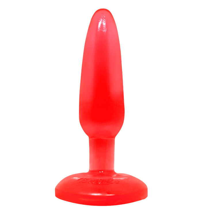 BAILE - PLUG ANALE SOFT TOUCH ROSSO 14.2 CM