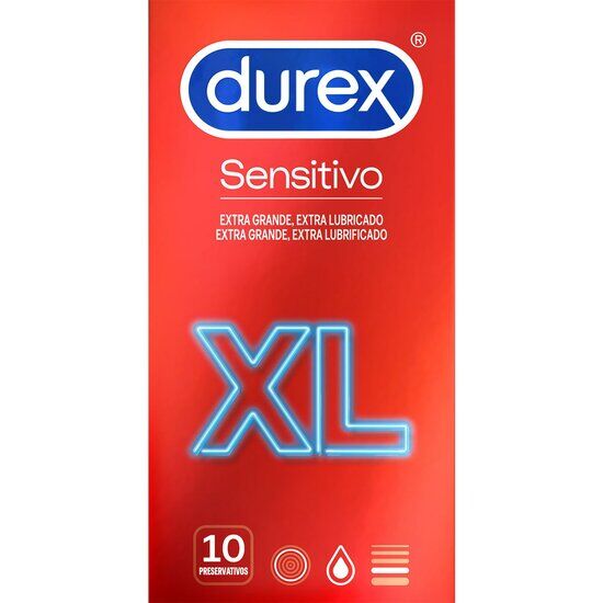 DUREX - PRESERVATIVI SENSITIVE XL 10 UNITÀ