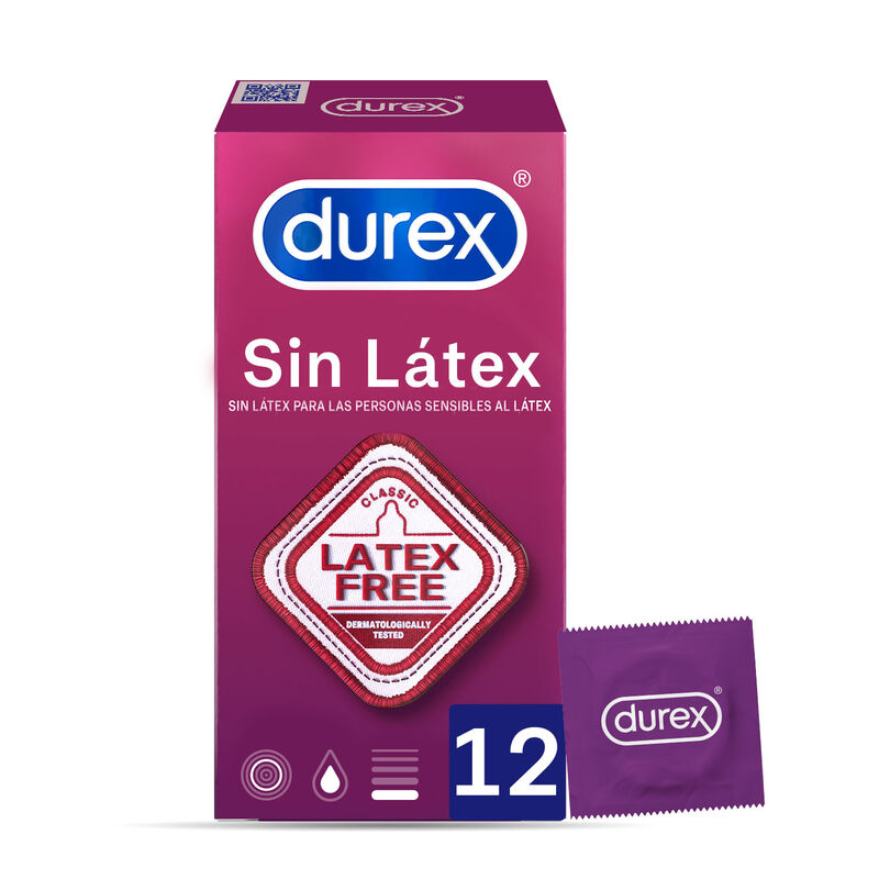 DUREX - PRESERVATIVI SENZA LATTICE 12 UNITÀ